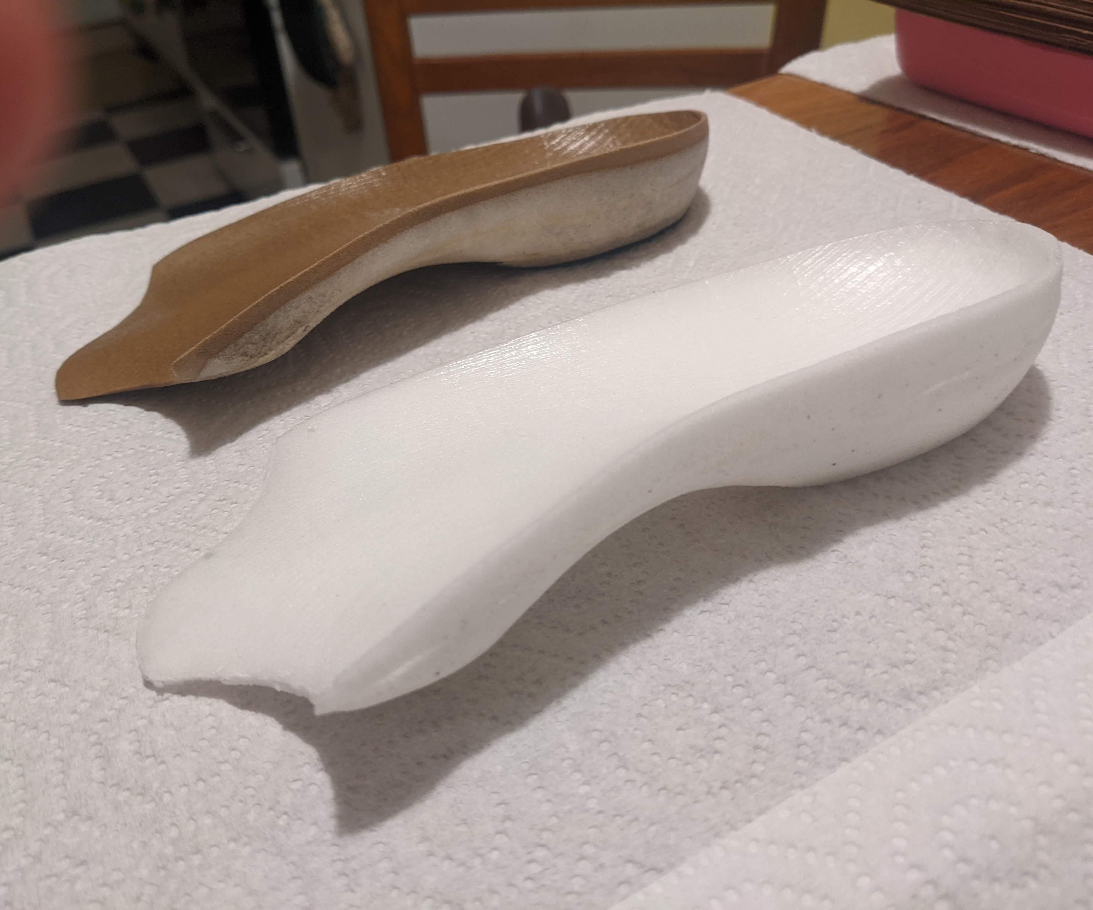 Casting New Foam Orthotics From Old Ones