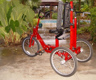 Rear Steered Adaptive Trike