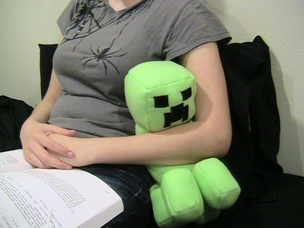 Minecraft Stuffed Creeper Doll
