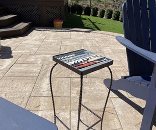 Outdoor Hockey Stick Table
