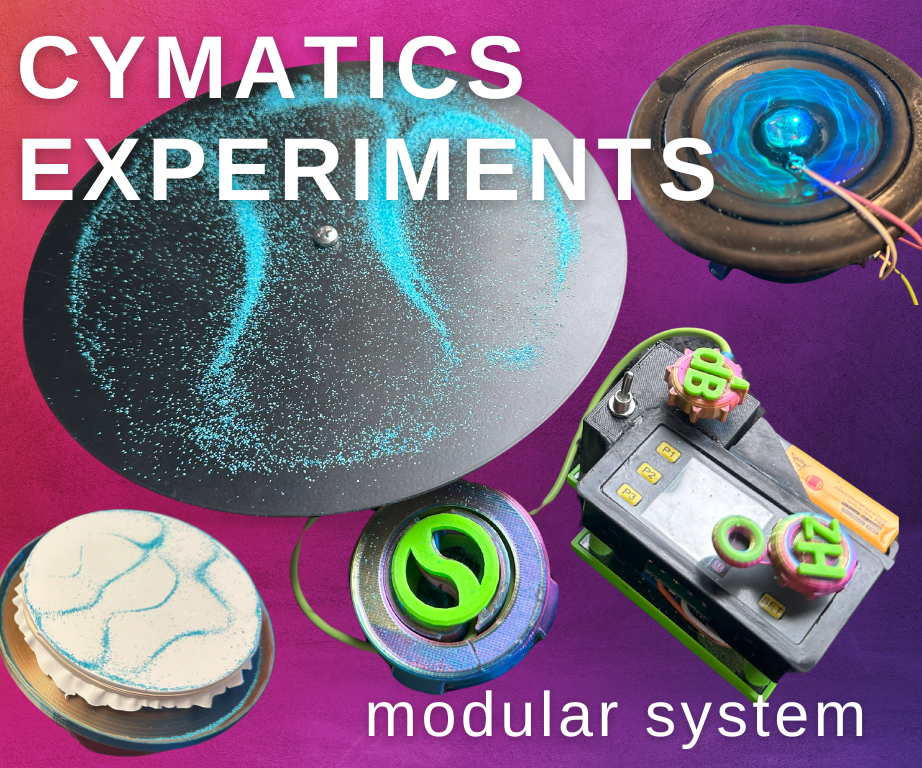 Classroom-Ready Modular Cymatics Experiments Rig