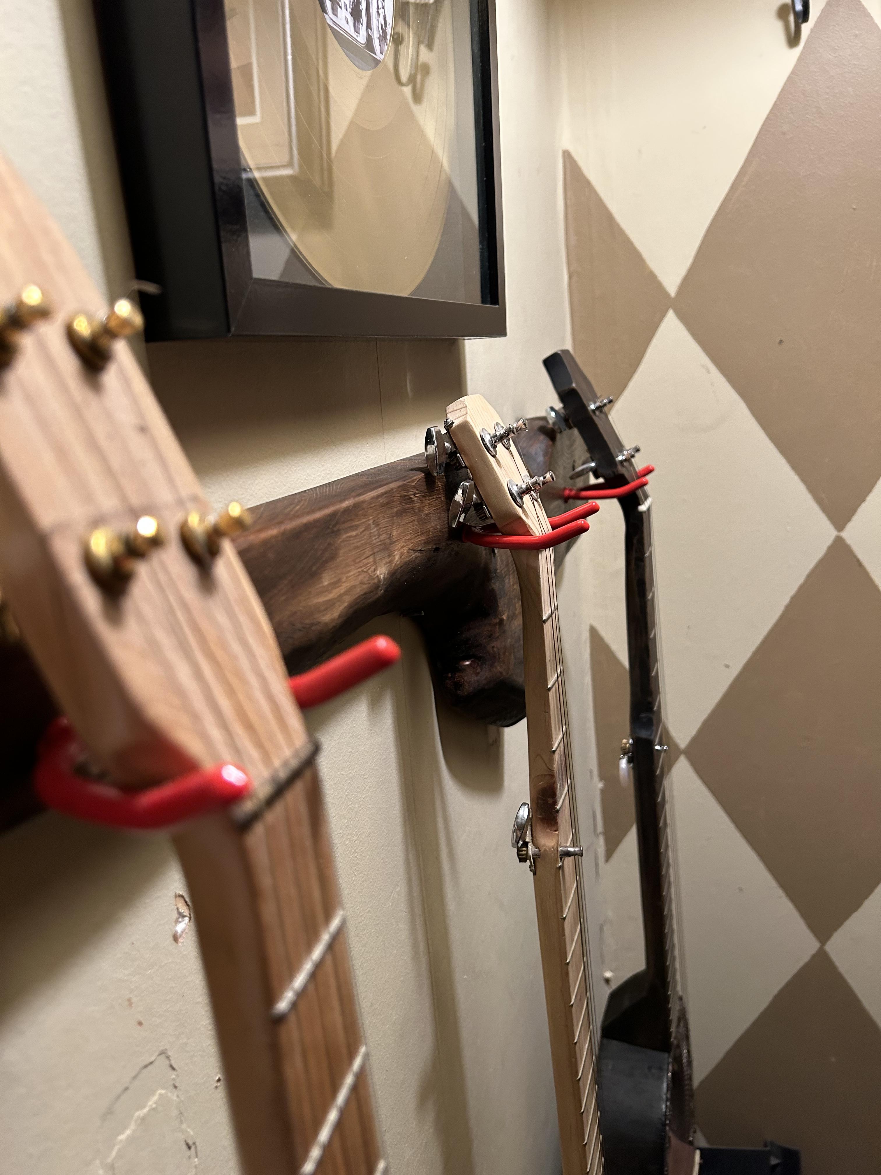 Making an Inexpensive Guitar Hanger