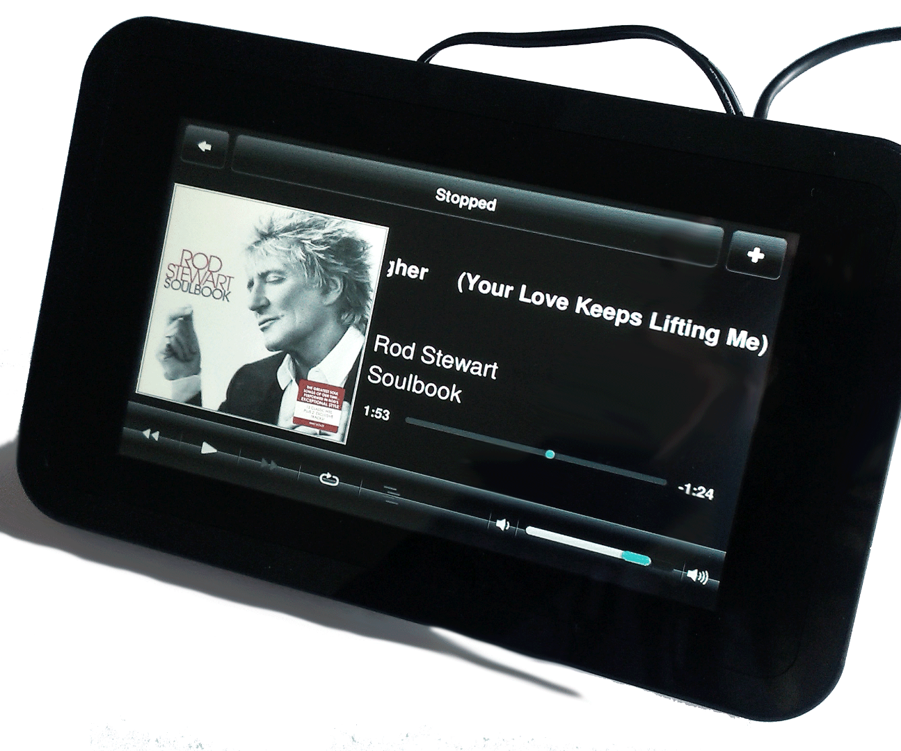 High-End Sound with 7 Inch Touchscreen Control Based on Raspberry Pi and Max2Play
