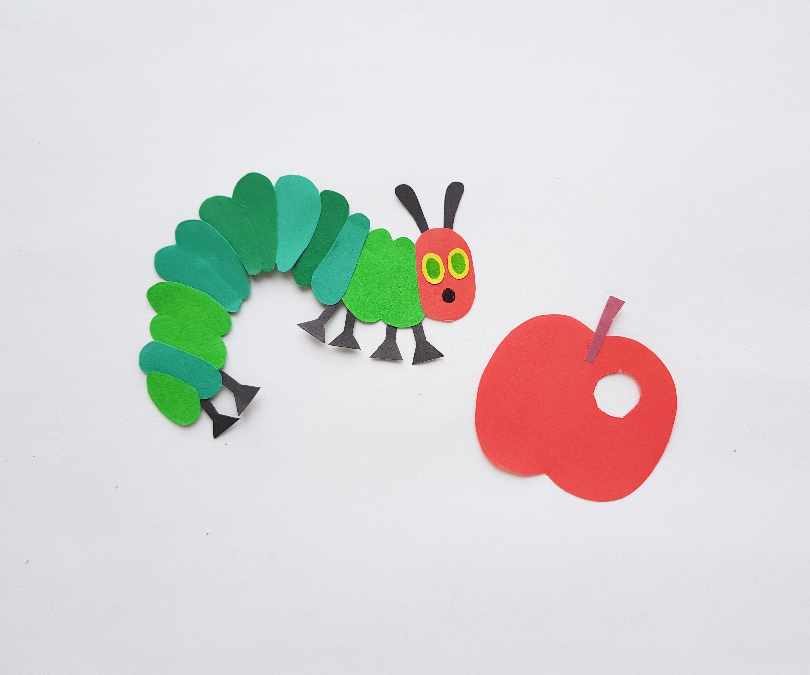 The Very Hungry Caterpillar Craft: FREE Template