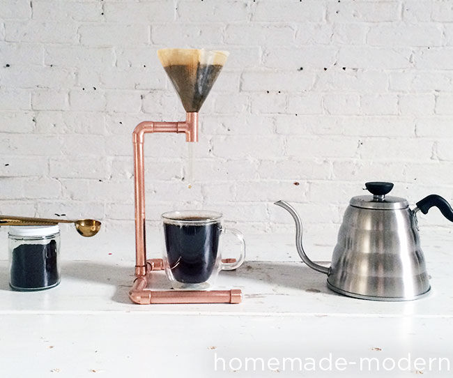 HomeMade Modern DIY Copper Coffee Maker