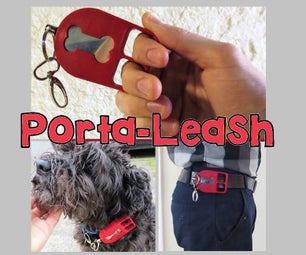 Porta-Leash: Wearable Pocket Sized Retracting Leash