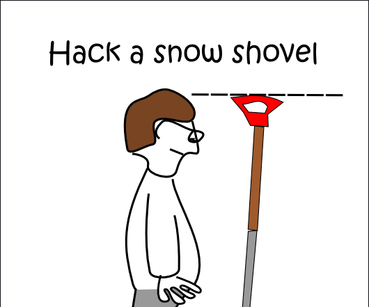 A Better Snow Shovel