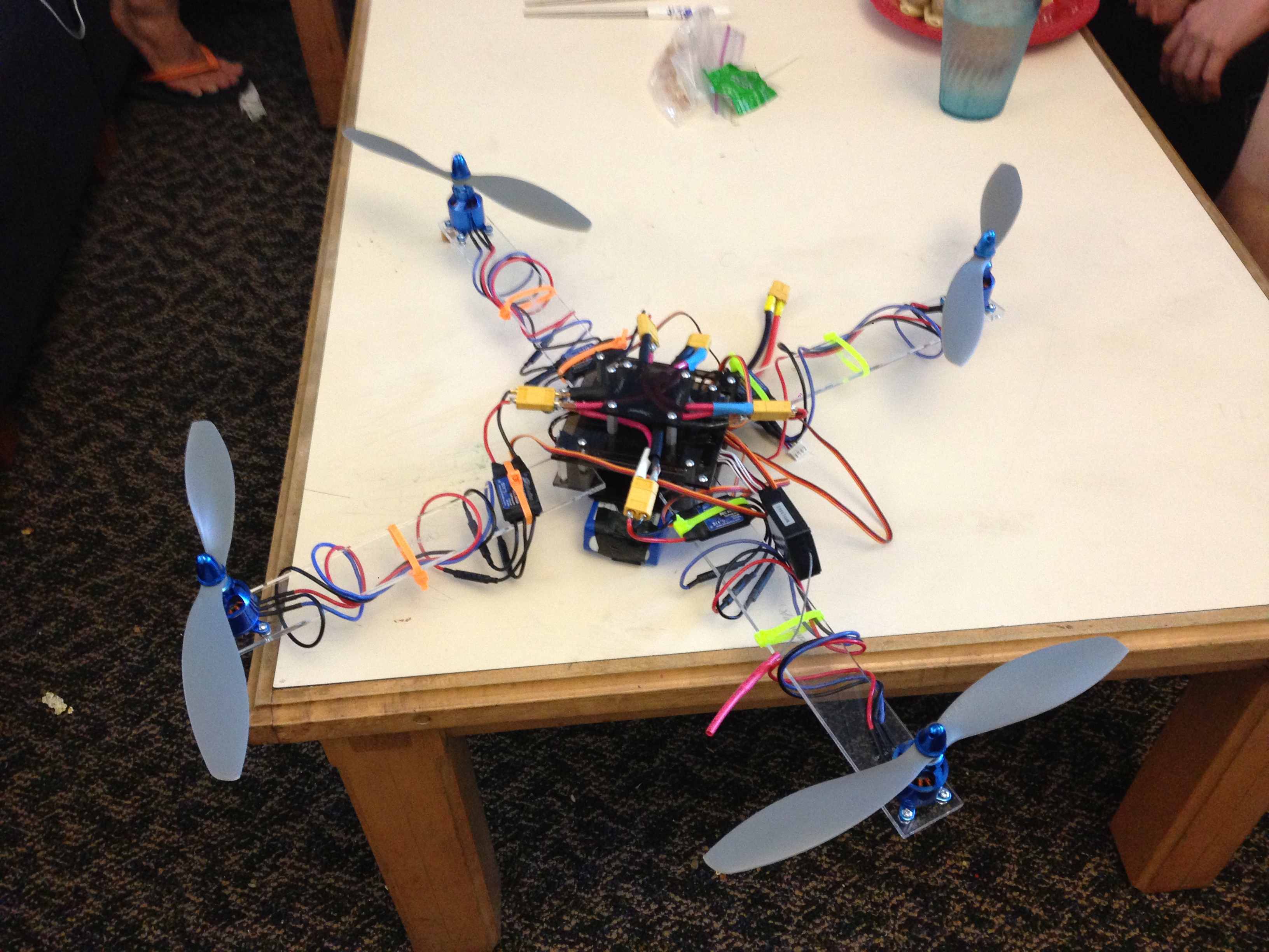 Scratch build your own quad-copter!