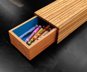 Making a Pencil Box From Scrap Wood / Gift Idea!
