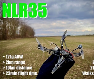 #NLR35 Digital Nanolongrange FPV Drone