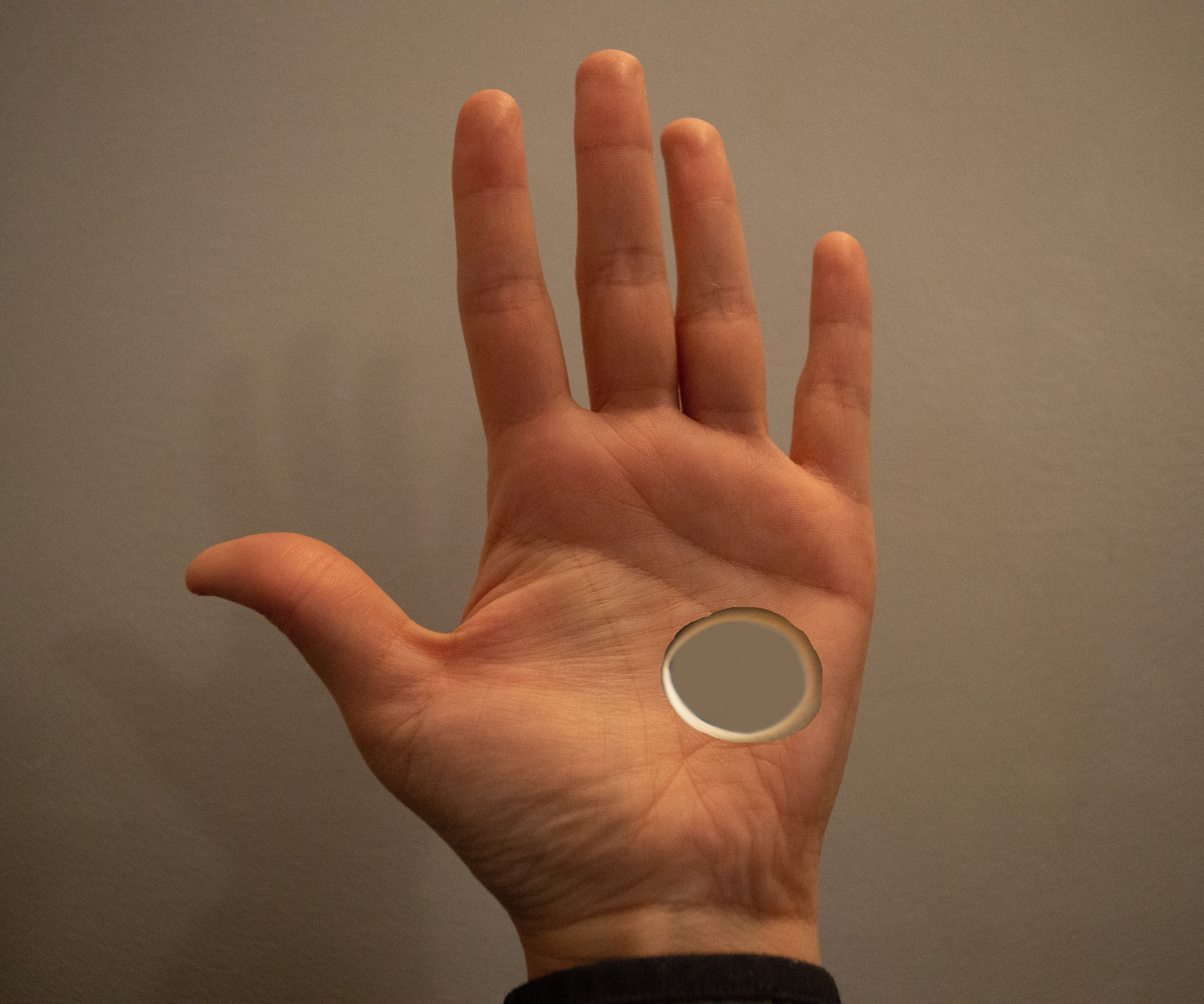 Hole in Your Hand Illusion