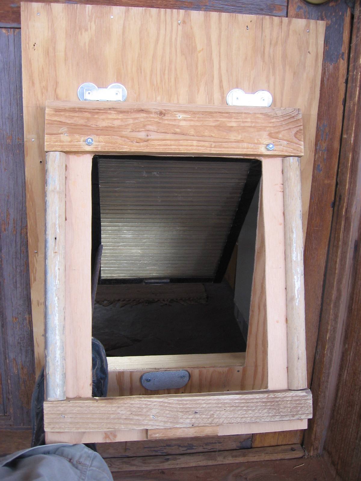 A Dog Door: The Two-Flap Solution