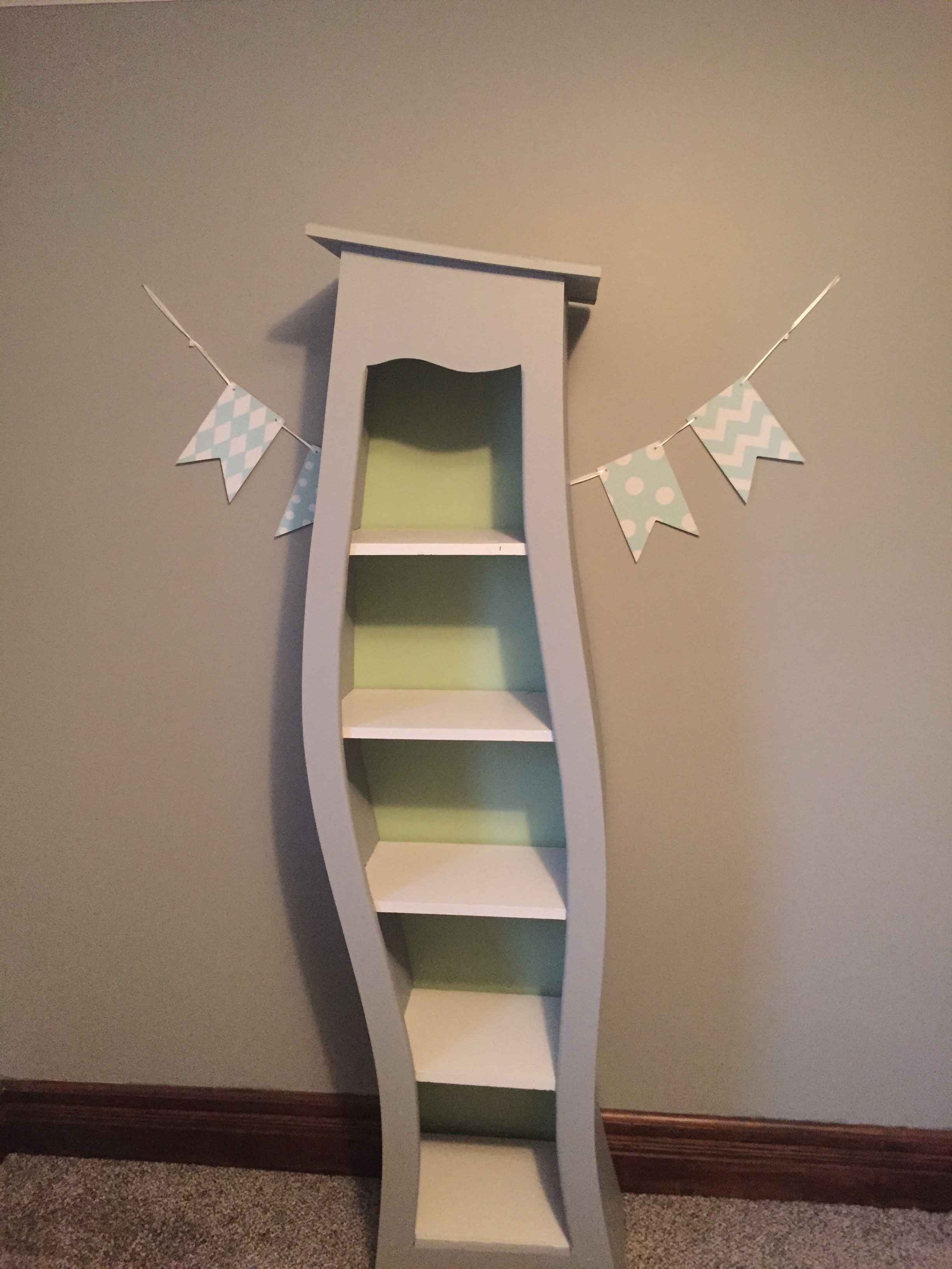 Dr Seuss Inspired  Bookcase