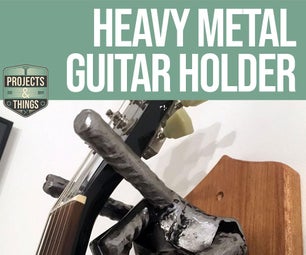 Metal Hand Guitar Holder 
