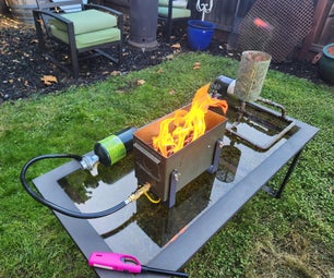 Tactical Ammo Can Portable Propane Fire Pit