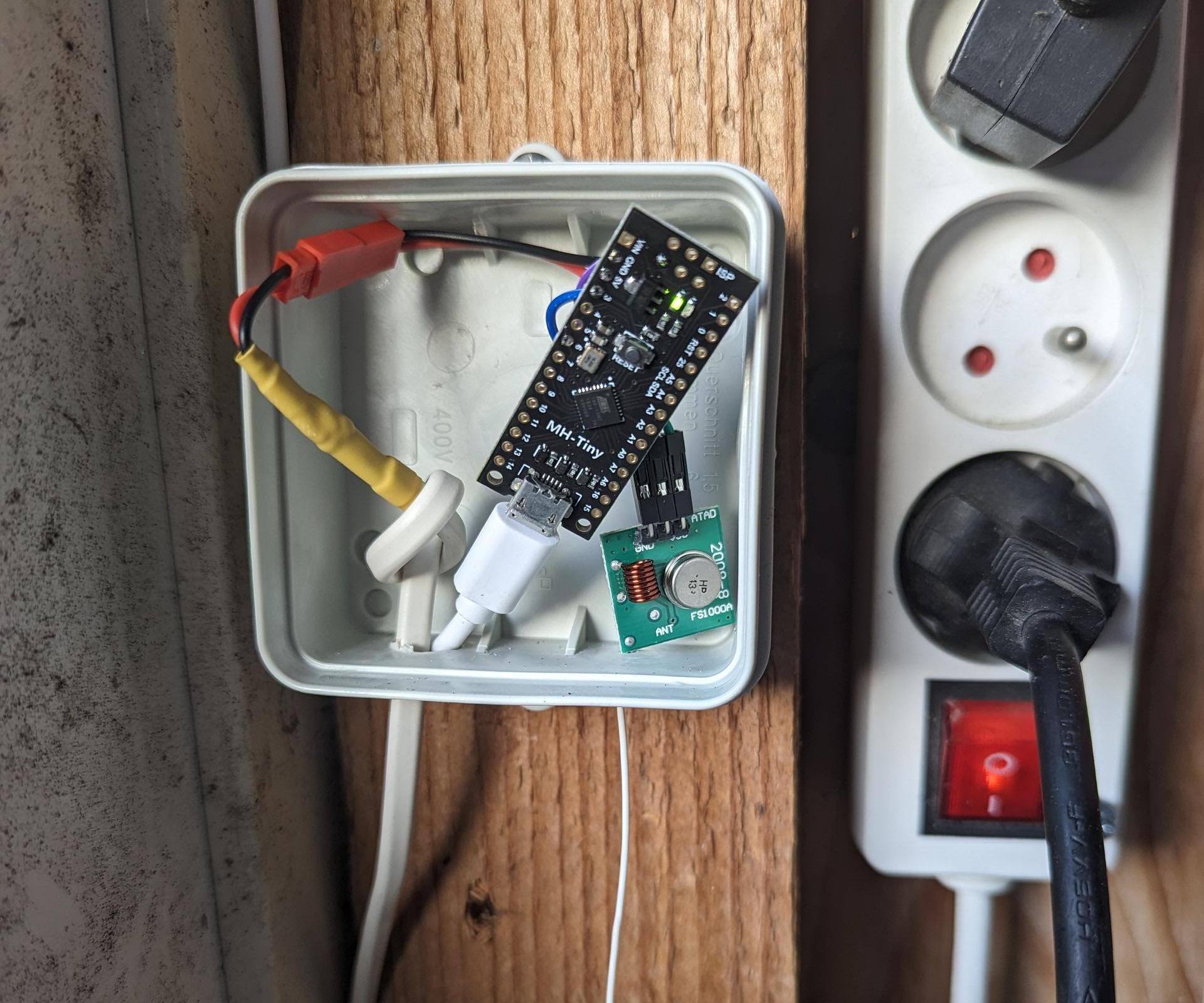 DIY Alarm Wireless Sensor, Compatible With DSC PowerSeries Alarm System, With Keypad Status Indicator