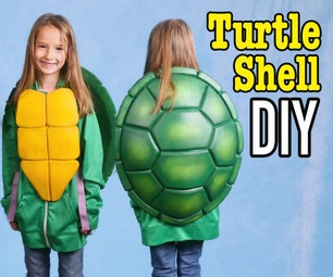 DIY Turtle Shell From a Foam Mat!