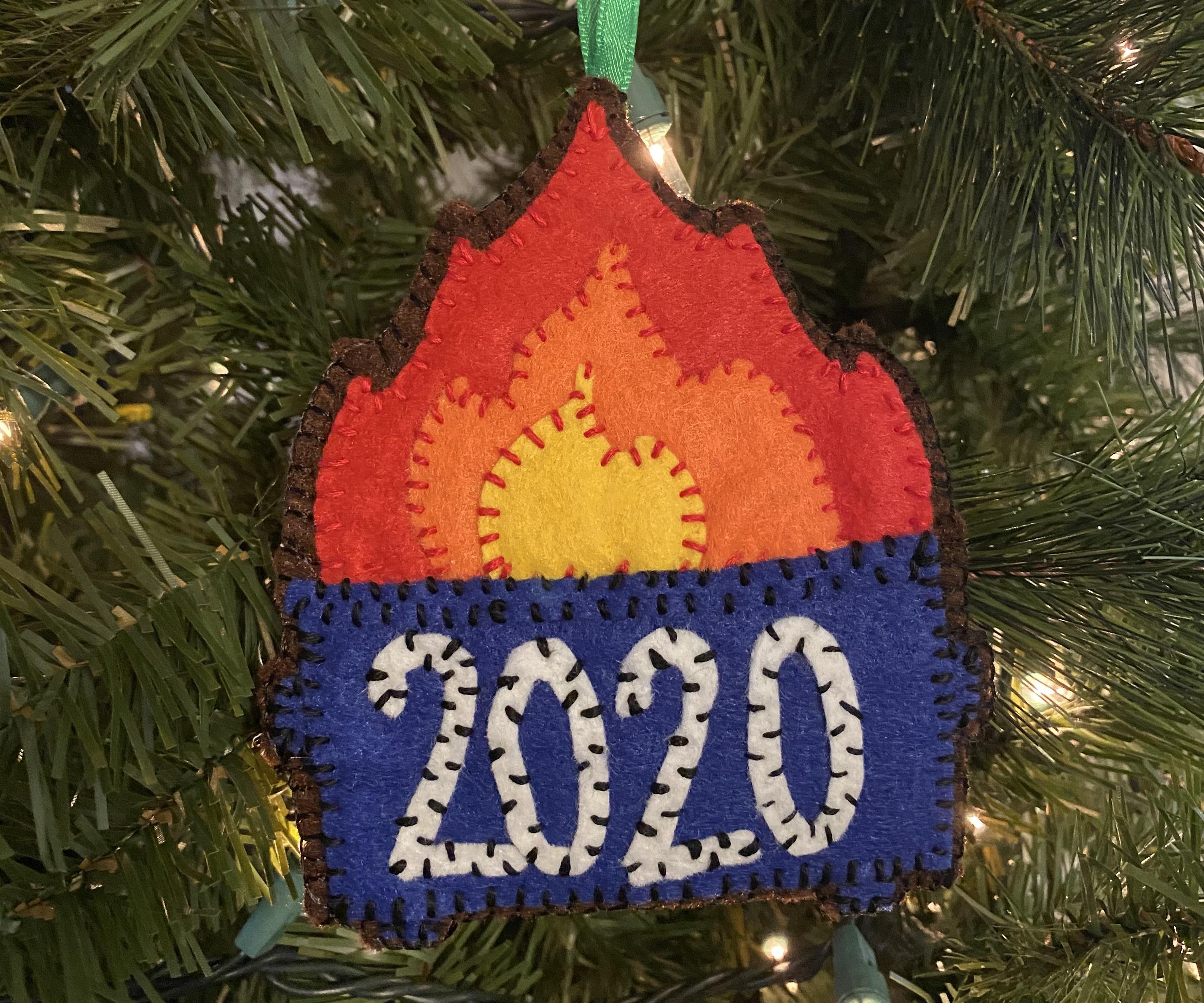 2020 Dumpster Fire Ornament