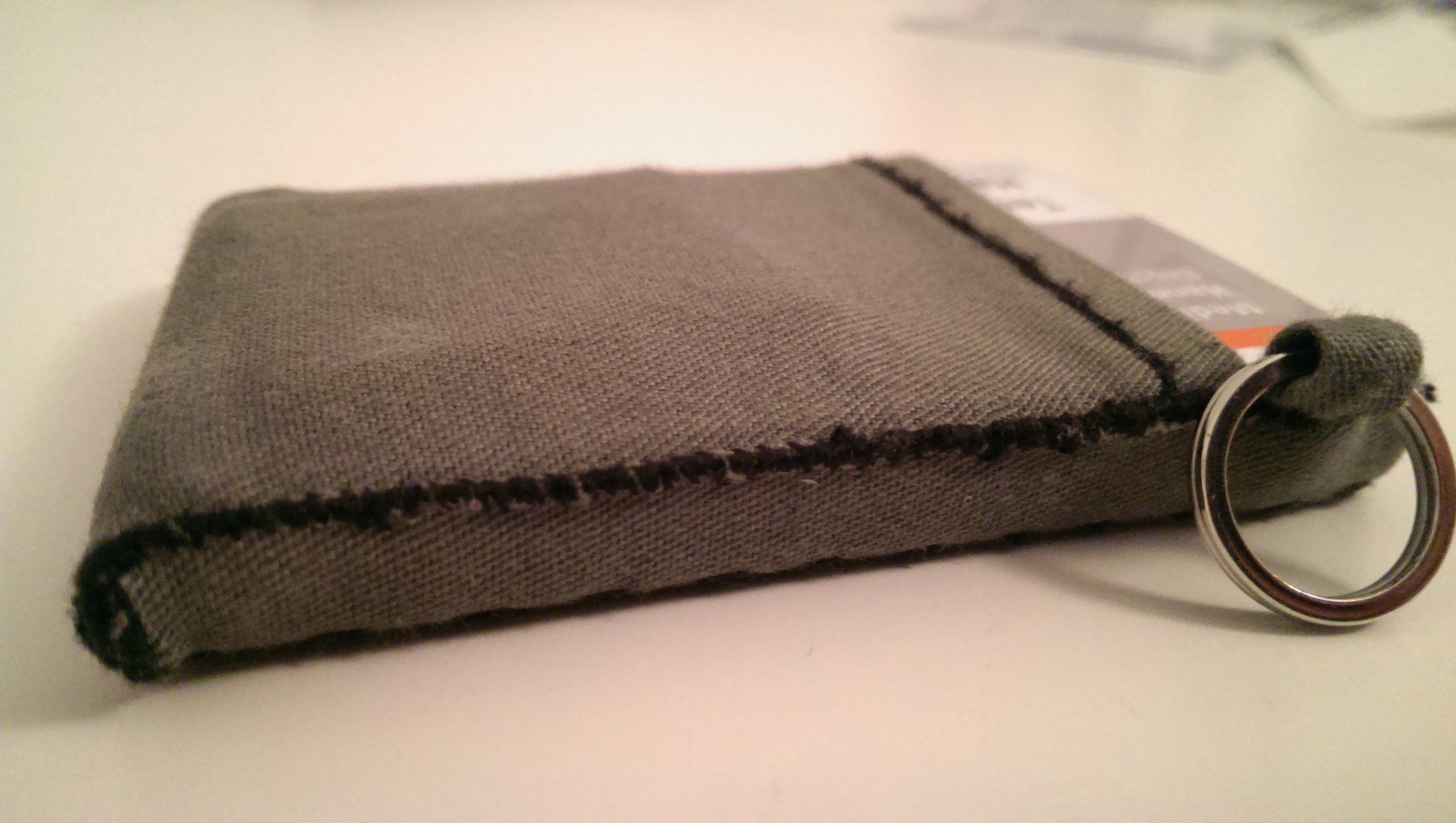 Minimalist Wallet/card Holder Made From Old Trousers
