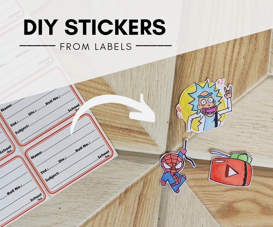 Make Your Custom Sticker Using Label Paper
