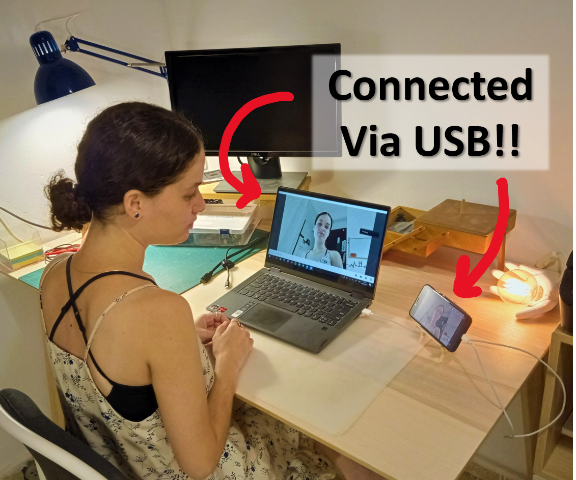 Android Smartphone As USB Webcam