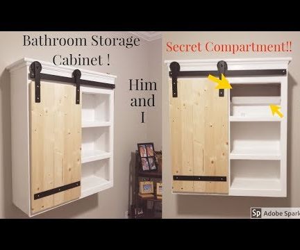 Safe + Secure Bathroom Cabinet