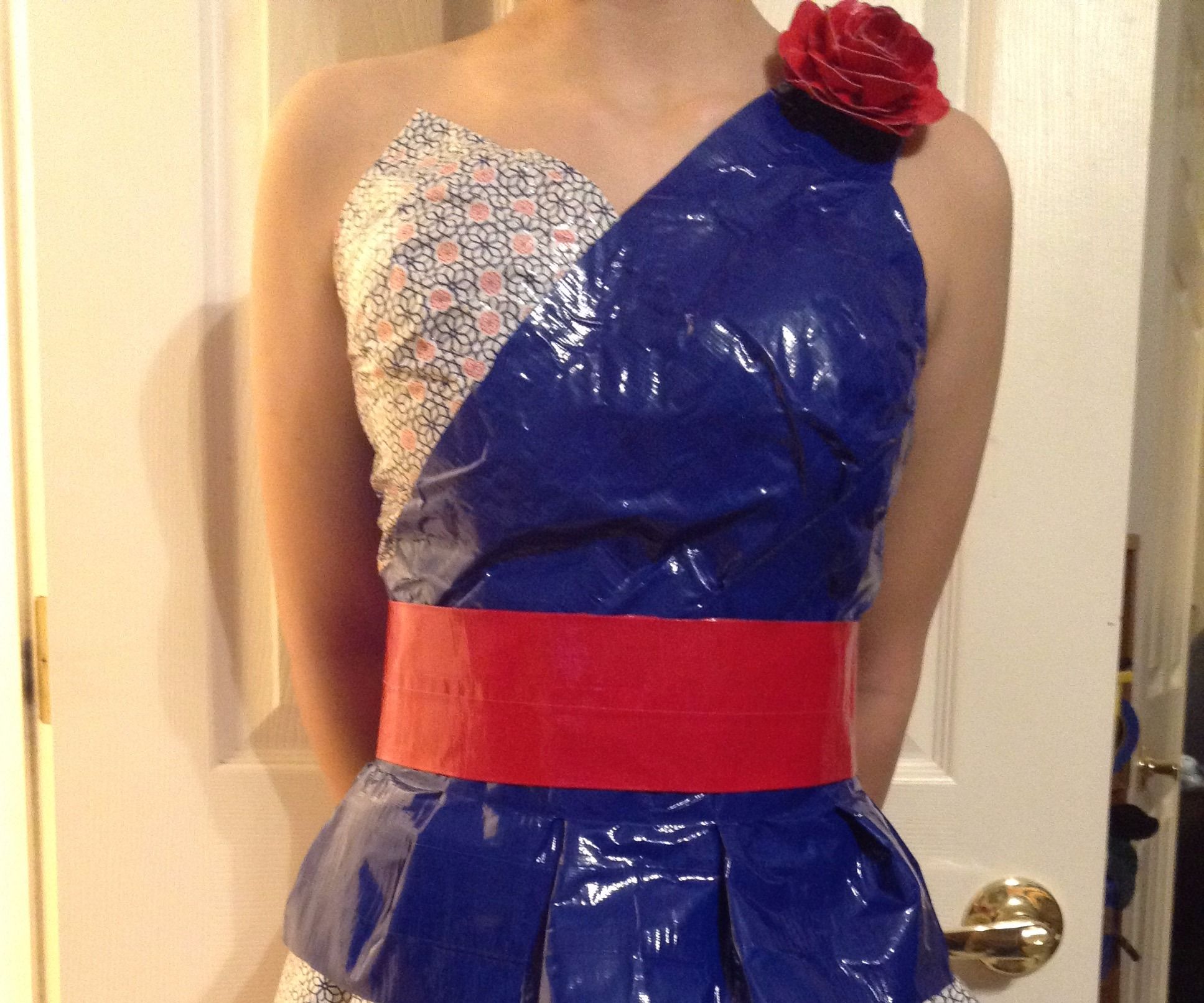 How to Make a Duct Tape Dress in 10 Steps
