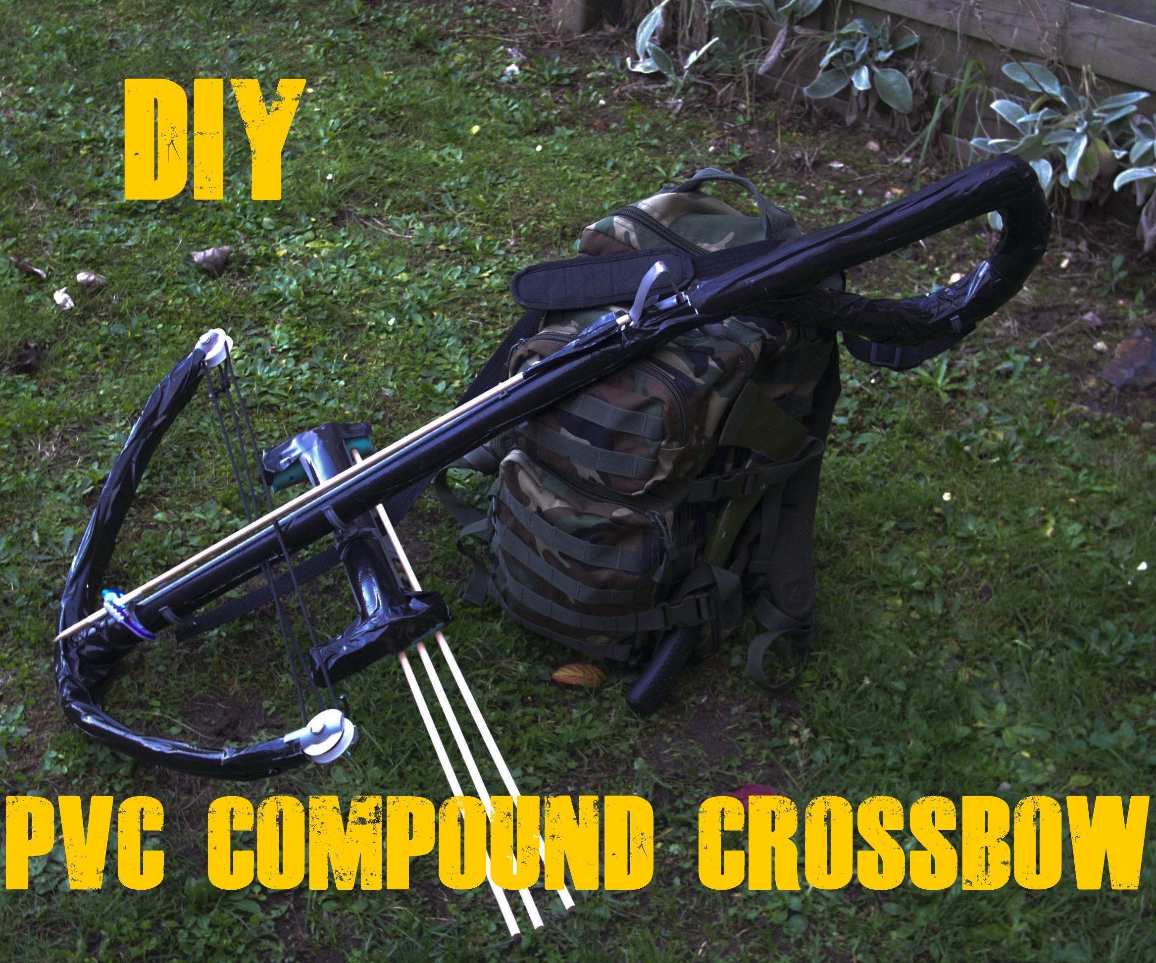 DIY  PVC Survival Compound Crossbow