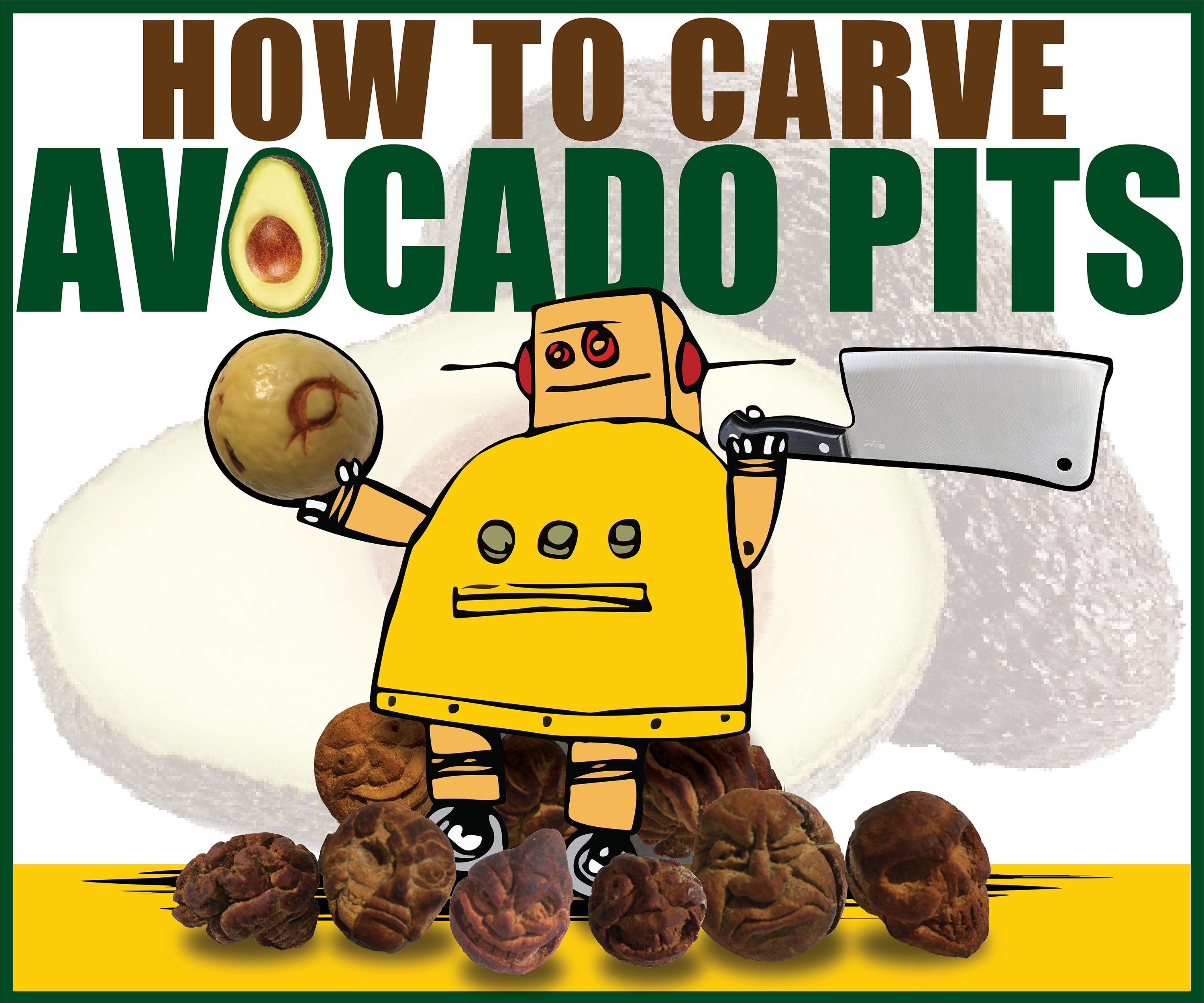 How to Carve Avocado Pits
