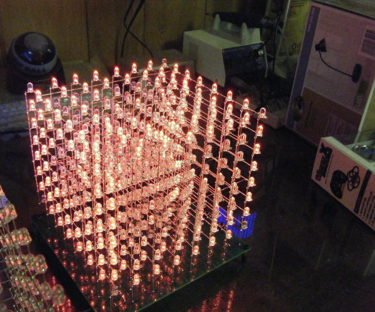 8x8x8 Arduino LED Cube