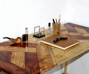 How to Make a Wooden Desk !