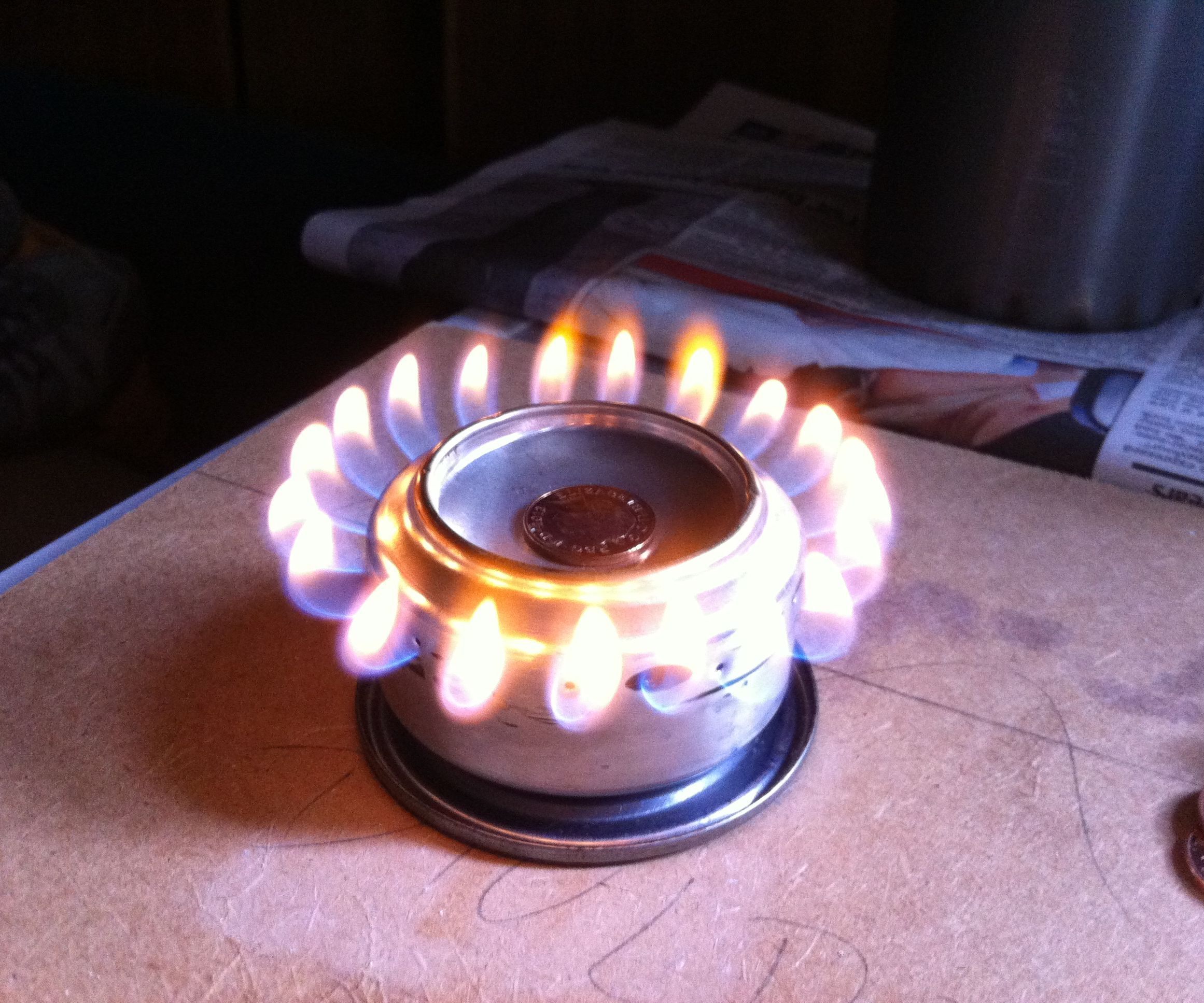 Alcohol / Can / penny stove