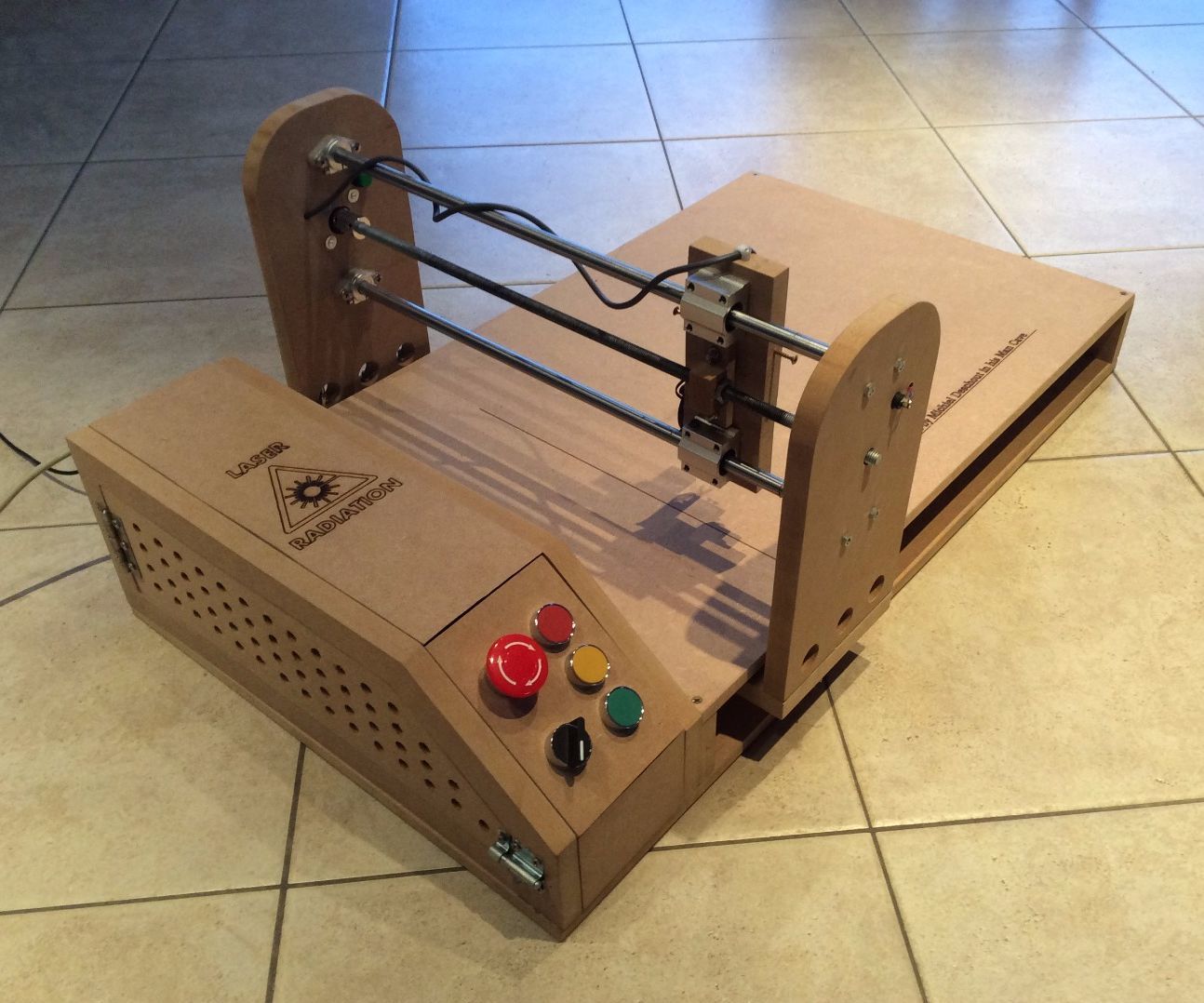 Arduino Laser Engraver Wood Design!
