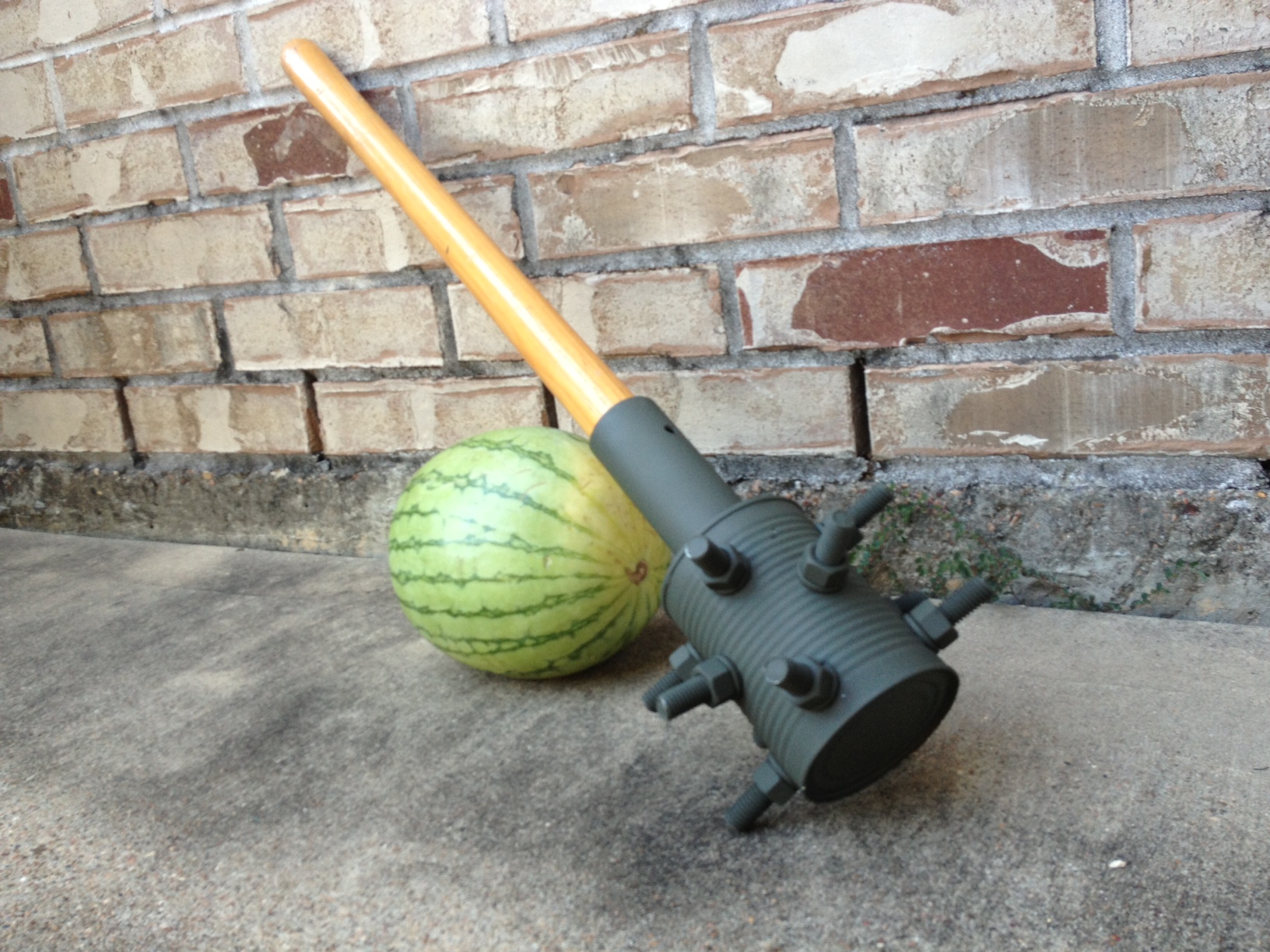 Watermelon Smasher (Post-Apocalyptic Spiked Mace)