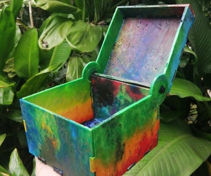 Upcycled Plastic to Laser Cut Boxes (to Store More Plastic!)