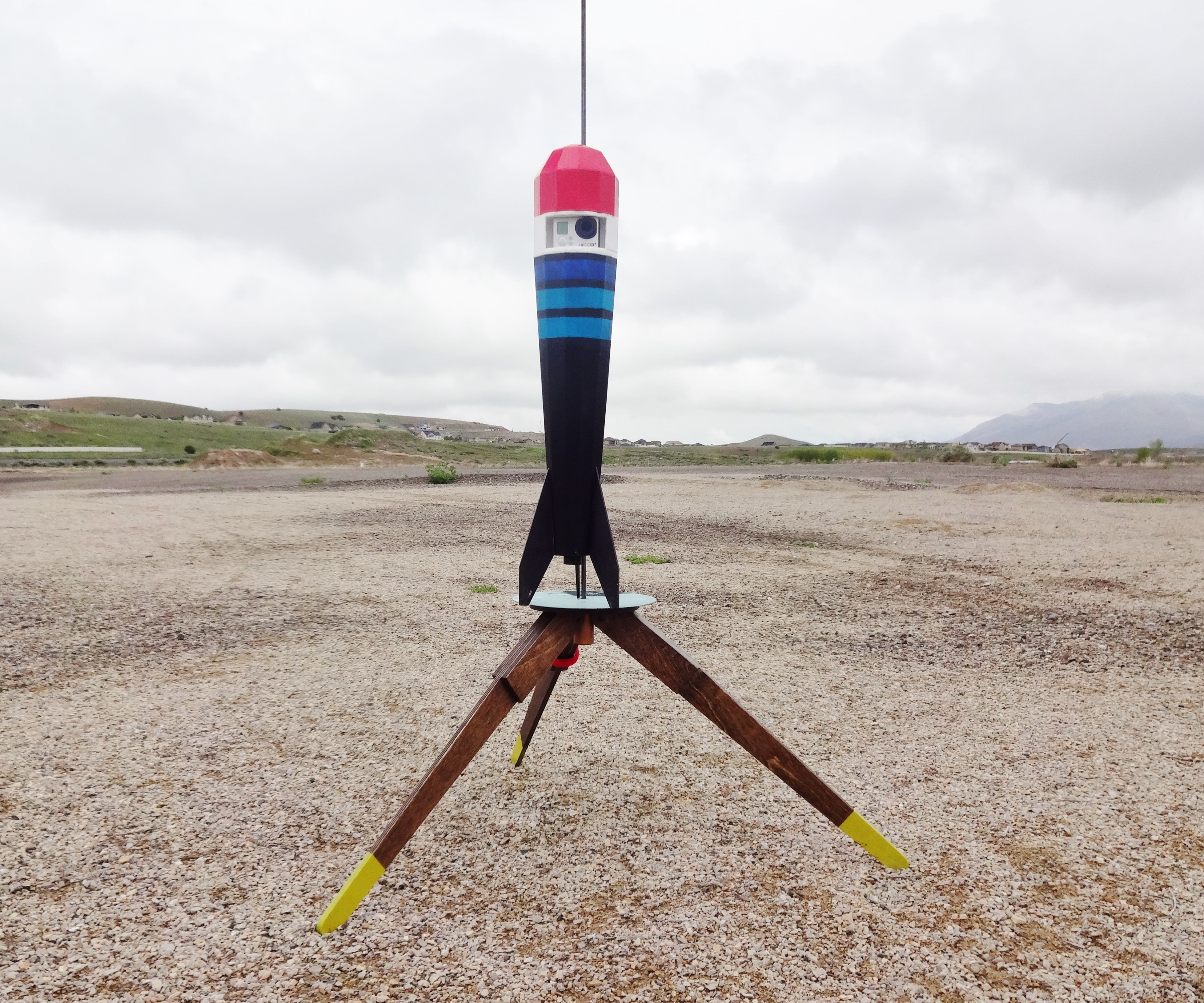 Model Rocket Launch Pad