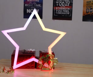 DIY Wi-Fi Controlled NeoPixel Christmas Star