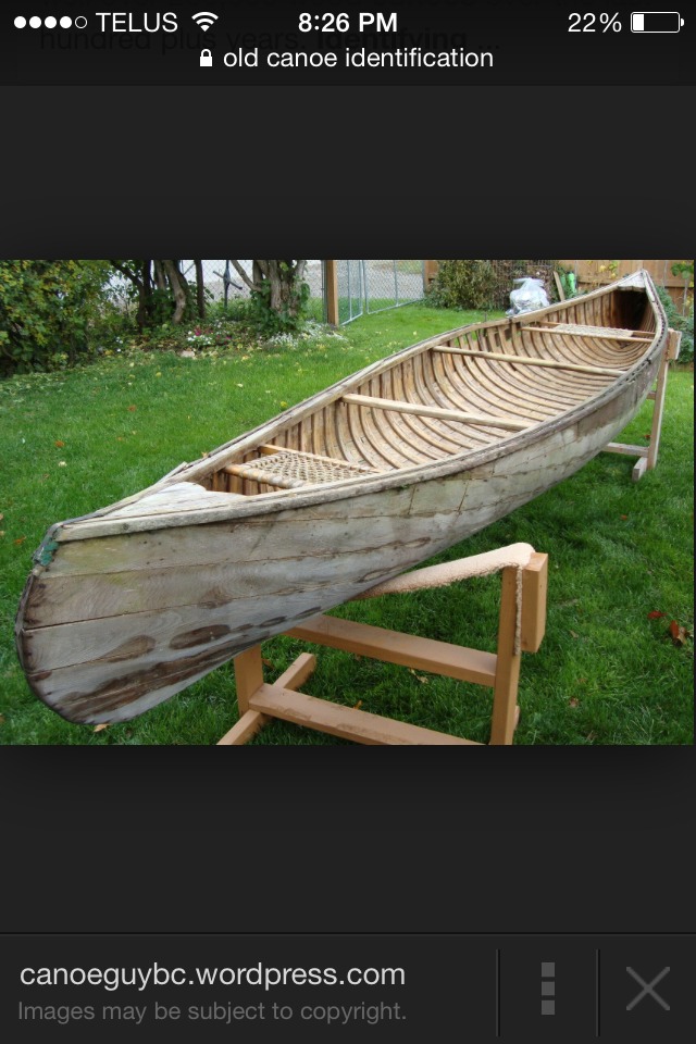 Cedar Strip Canoe