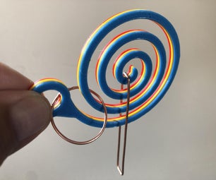 Spiral Puzzle - 3D-Printed - Wire Bending