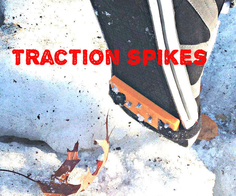 Winter Proof any Shoe - using DIY Traction Spikes