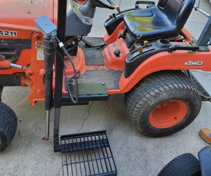 Powerlift Tractor Step Assistive Technology