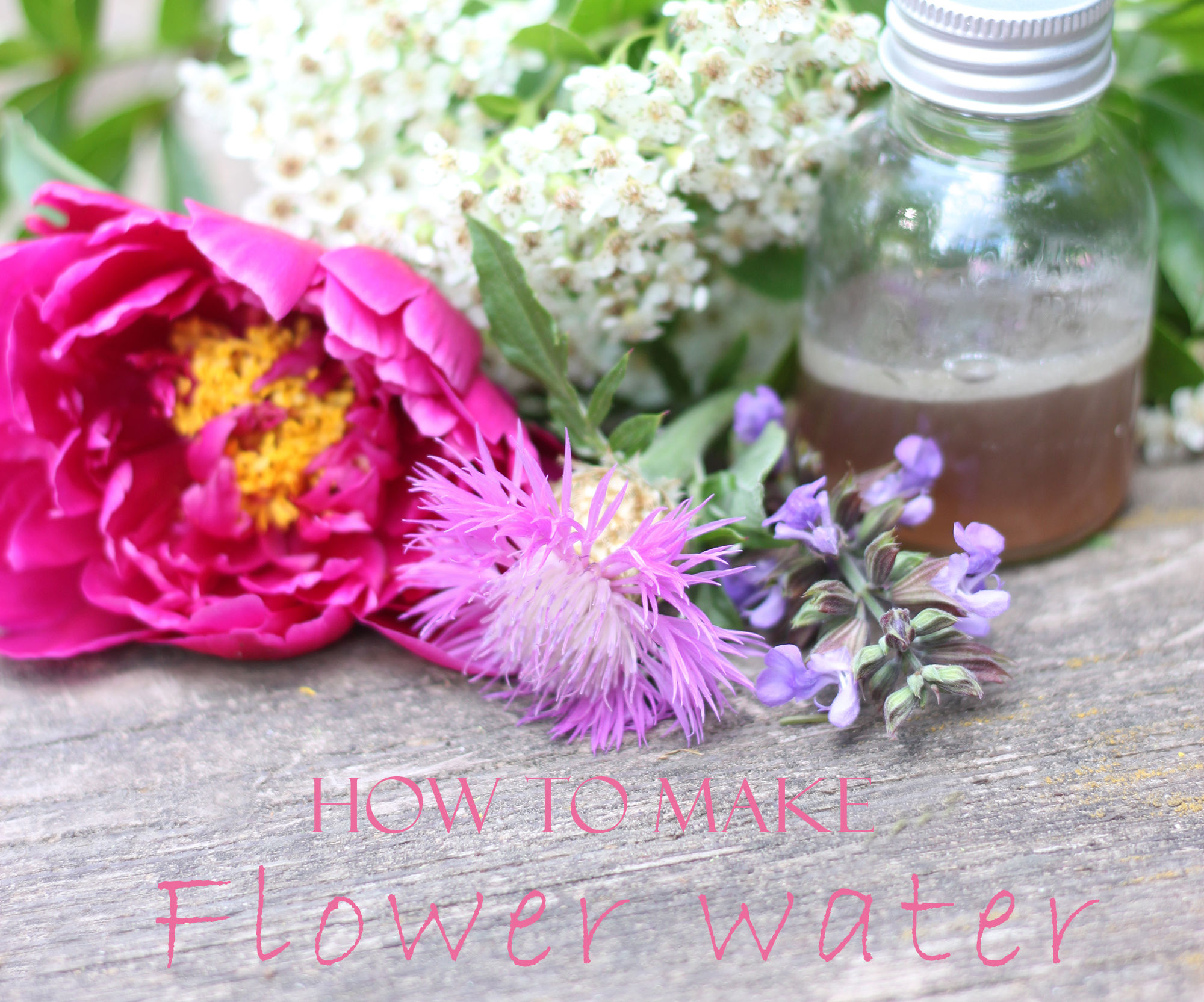 How to Make Flower Water at Home