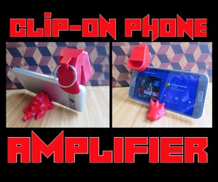 Pocket Amp! Near-Universal Clip-on Amplifier for Smartphones