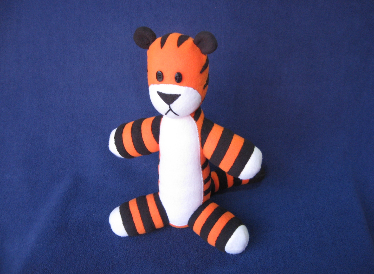 Make Your Own Stuffed Hobbes (Free Pattern!)