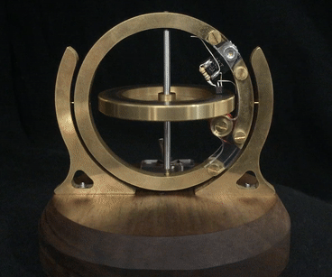Self Spinning Gyroscope