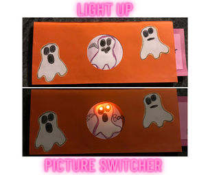 Light Up Picture Switcher (Featuring Chibitronics)