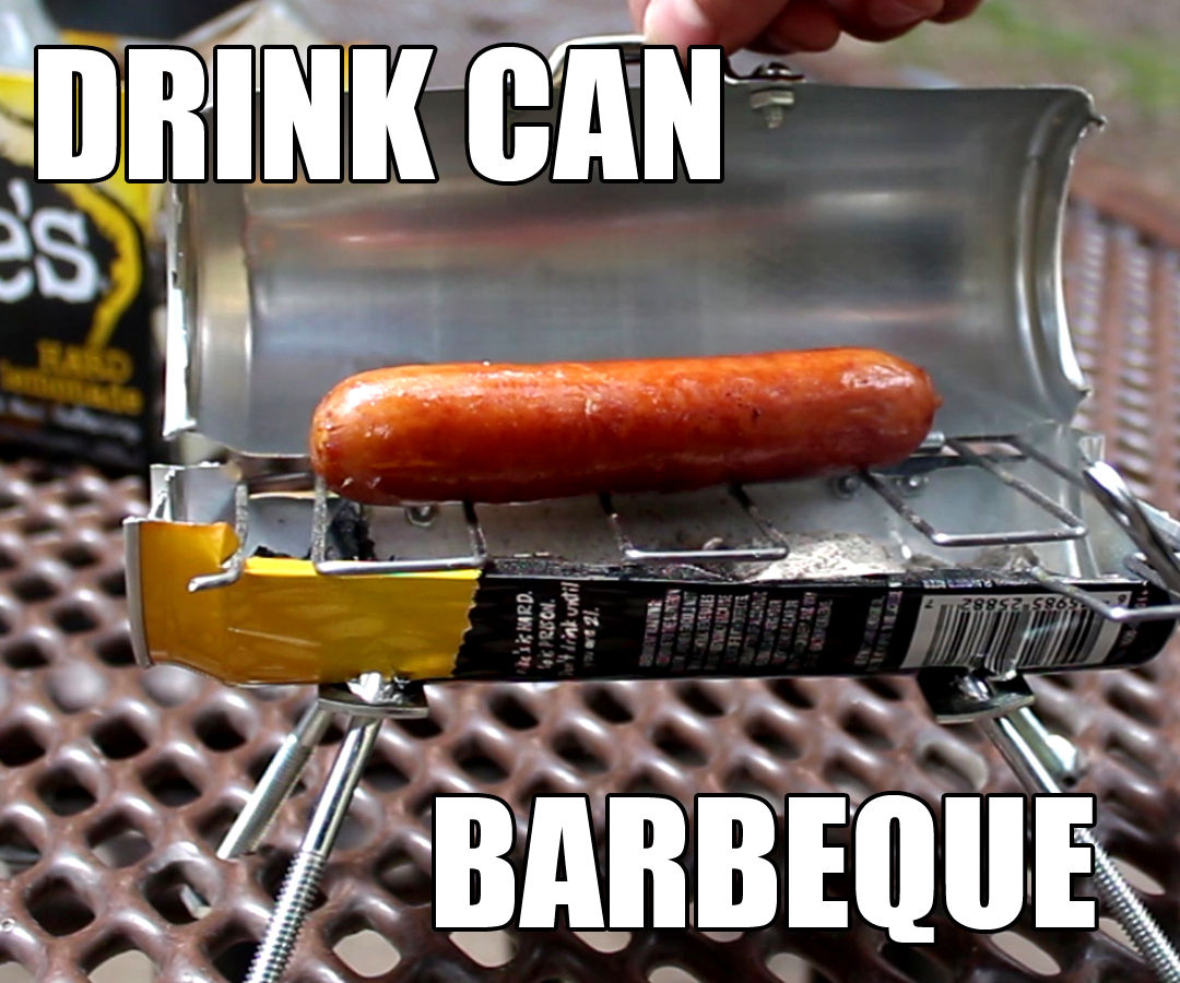 How To Make The Bitty-Q - (A Drink-Can BBQ) #Mikehacks