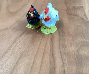 Simple Chicken With 3d Pen