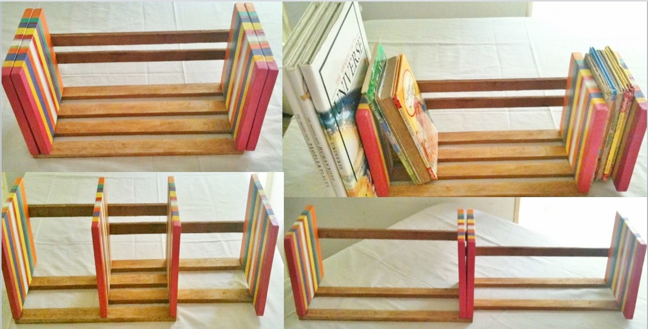 Adjustable Table Top Book Rack