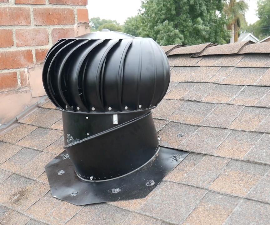 Easy Whirlybird Roof Turbine Install